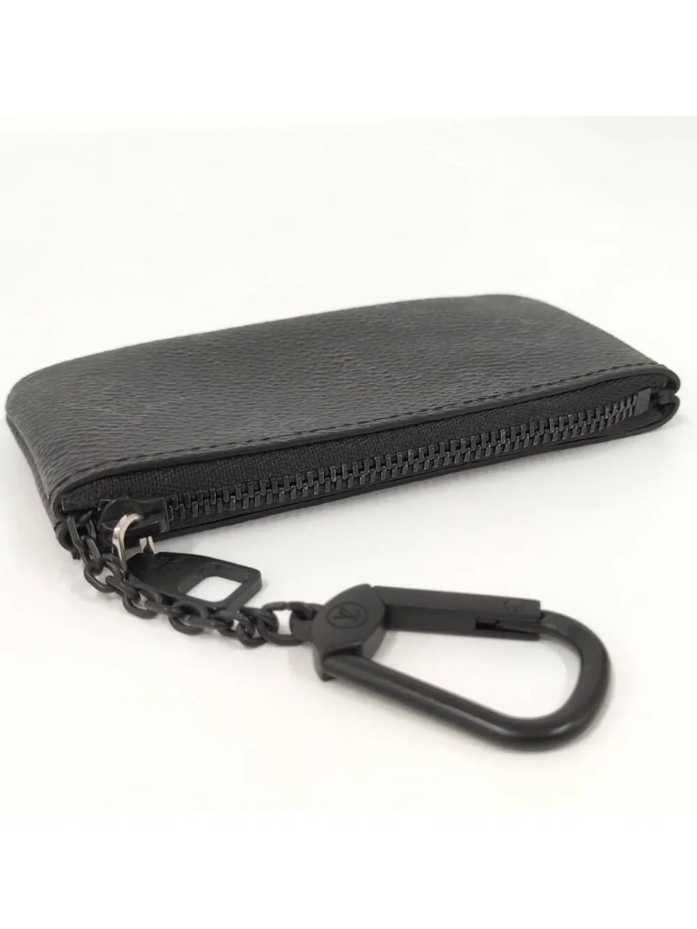 Louis Vuitton Card & Key Case Pochette Cles Monogram Midnight Key Holder